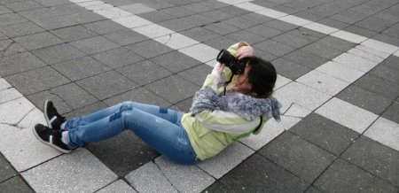 Vníma fotografiu ako alegóriu na spôsob ako pristupujeme k športu i sebe navzájom?