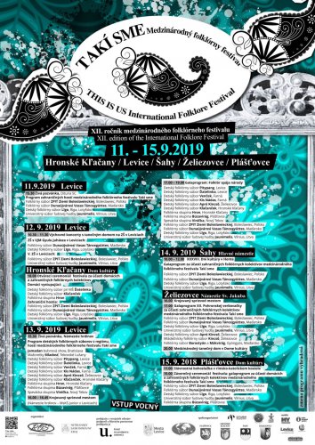 TAKÍ SME - medzinárodný folklórny festival 2019