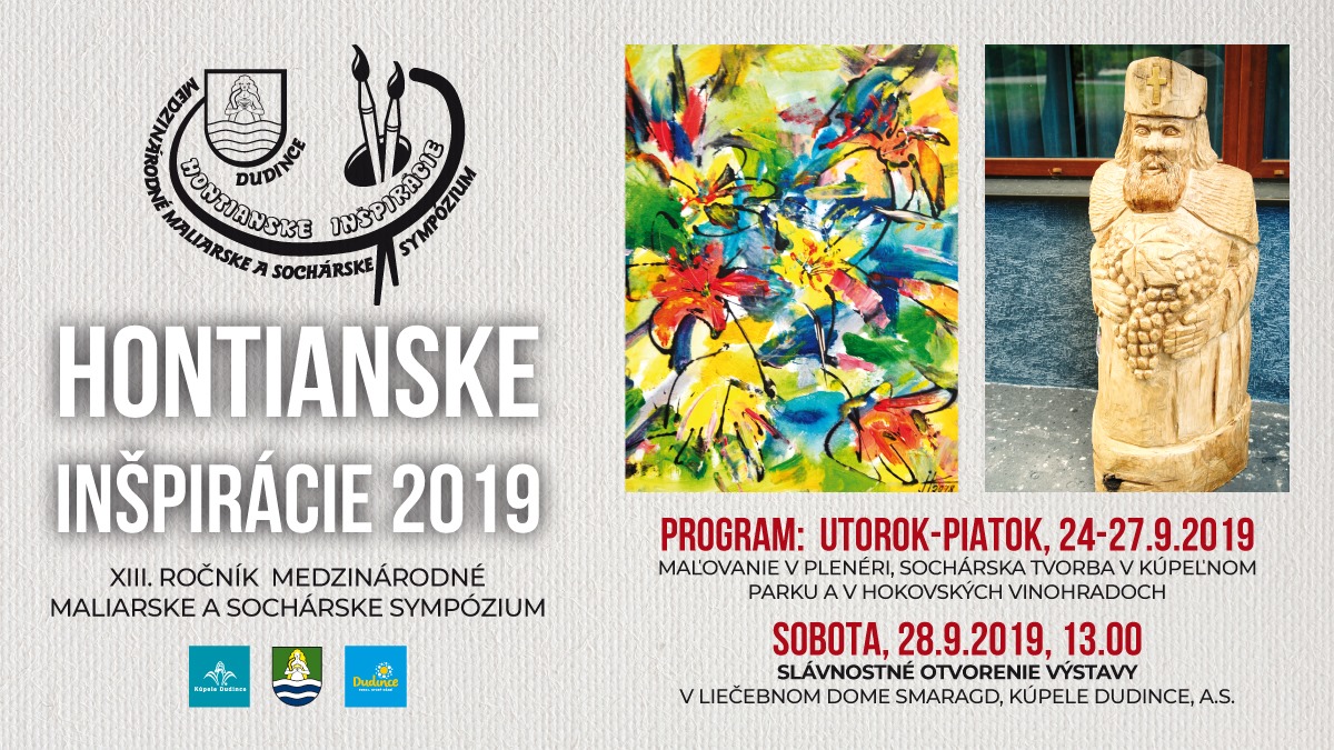 Hontianske inšpirácie 2019 – umelecký zážitok v Dudinciach