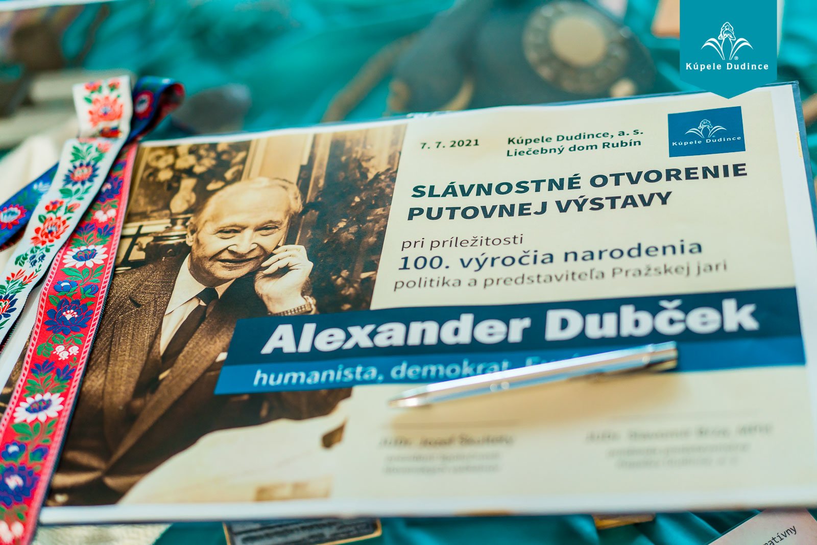 Putovná výstava o A. Dubčekovi „pristála“ v Kúpeľoch Dudince