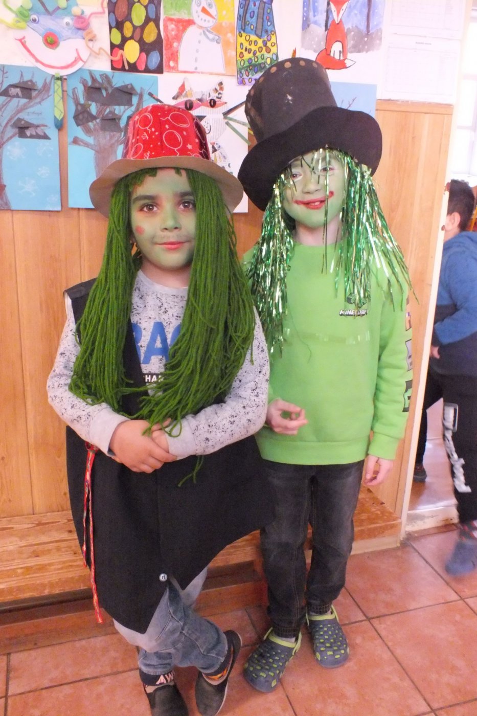 Fašiangový sprievod detí zo ZŠ Litava