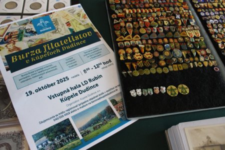 Čo pošepla nedeľňajšia filatelistická burza v Kúpeľoch Dudince a.s.,?